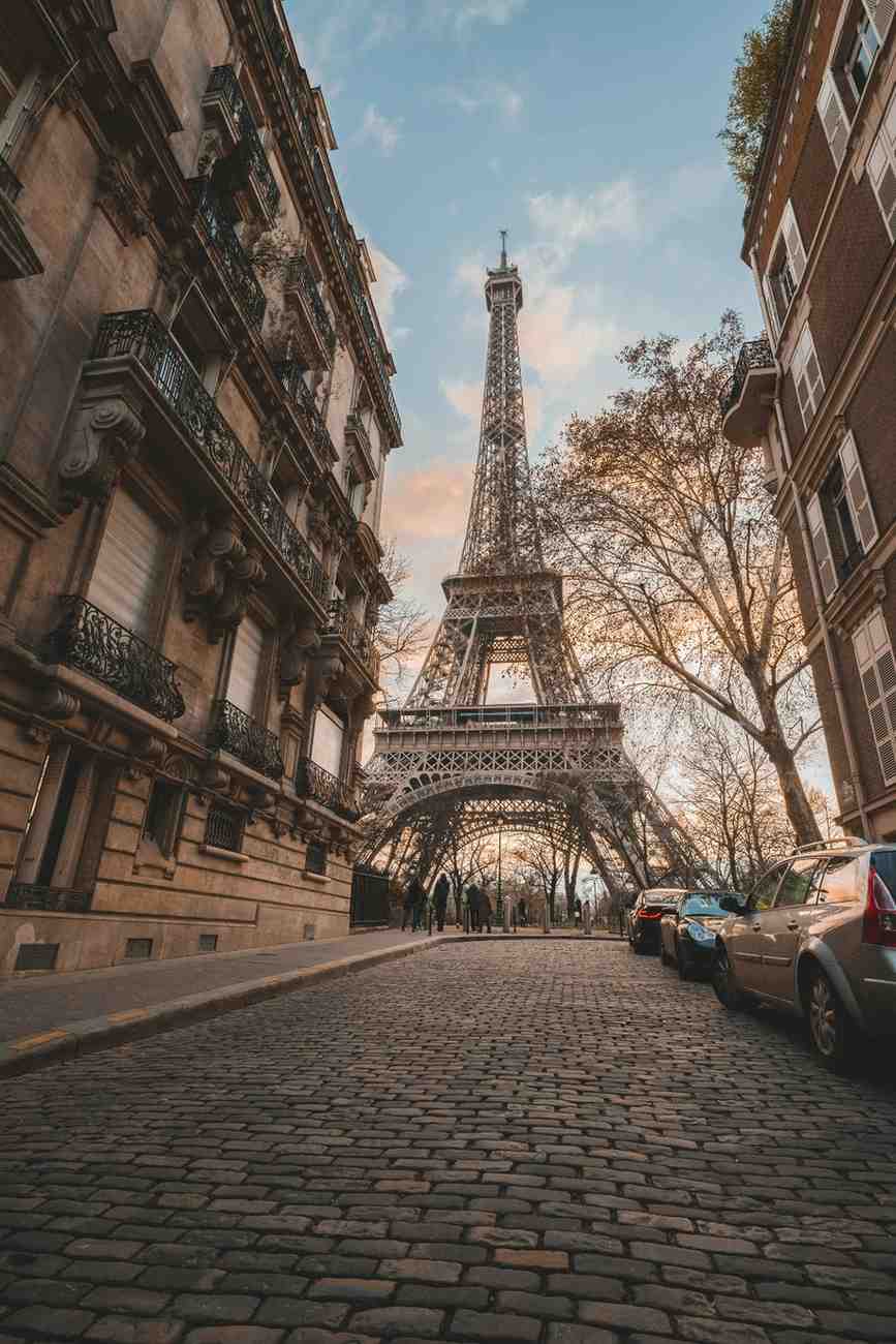 Eiffel Tower at night